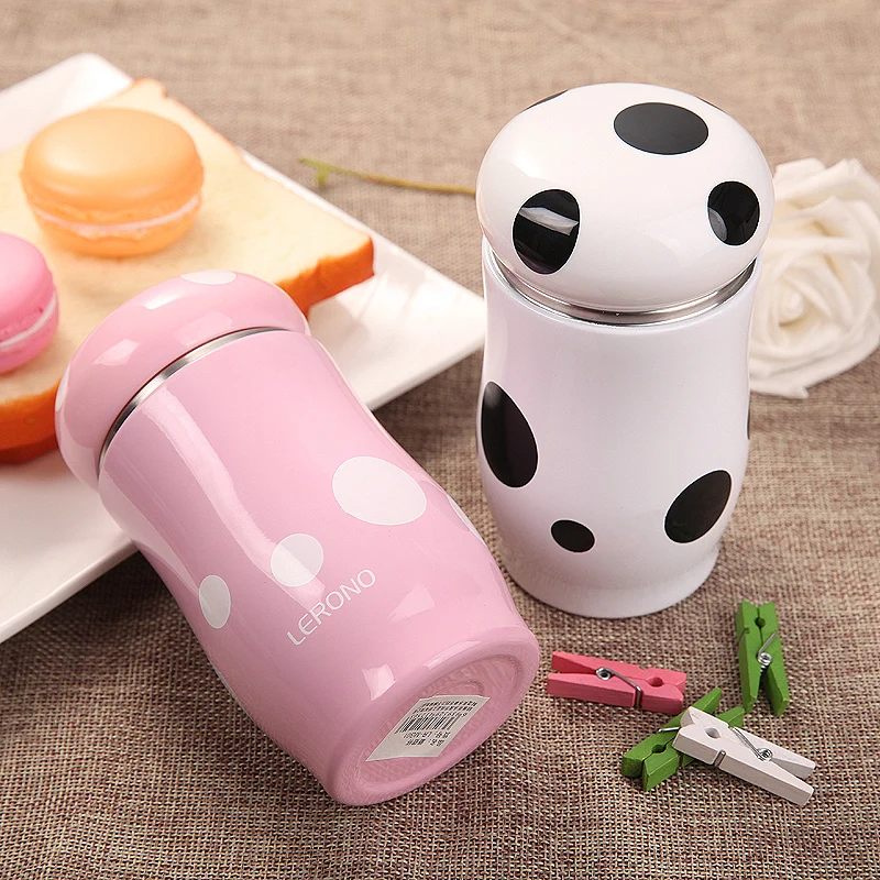 Portable Mini Vacuum Flasks Cup Cute Creative Mushroom Shape Cup