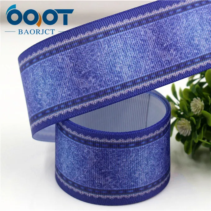 4 OOOT BAORJCT 177173, 38 мм лента с рисунком из мультфильма, аксессуары для одежды, украшения, сделай сам, подарочная упаковка, декоративная - Цвет: 4
