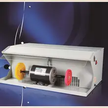 Высококачественный 220 V инструмент для изготовления ювелирных изделий скамейка щетка для полировки машина с пылесборником два шпинделя