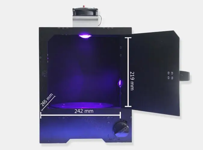 2019 УФ машина для отверждения модель 3d печати фоточувствительная Смола после