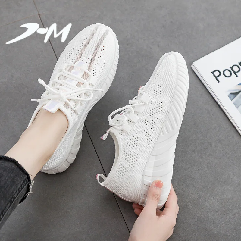 

Socks shoes popular women's shoes version of mesh breathable fly weave a pedal lazy flat casual luxury shoes women designers