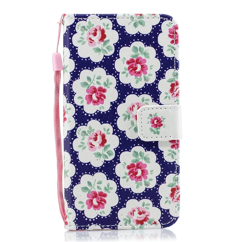 Flower Кожаный бумажник чехол для Samsung Галактики A10 A20 A30 A40 A50 A70 A6 A7 A9 J4 J6 S10E S10 плюс флип-чехол Funda Мягкий силиконовый чехол - Цвет: Flower