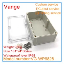 1 шт./лот IP68 водонепроницаемый блок питания 161*94*60 мм инструмент из АБС-пластика коробки для провода соединителя продукта