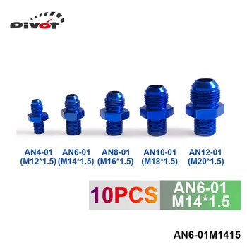Pivot  - Oil cooler fitting AN6-01(M14*1.5) H Q BLUE  AN6-01M1415