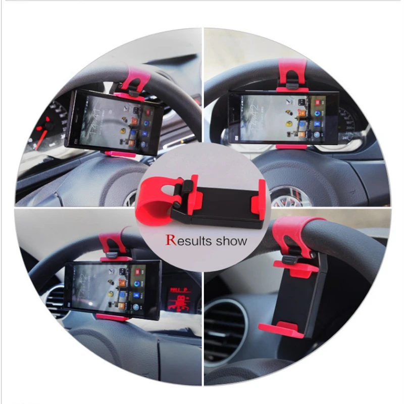 Автомобильный держатель TOSPRA Mini Air Vent крепление на руль для мобильного или