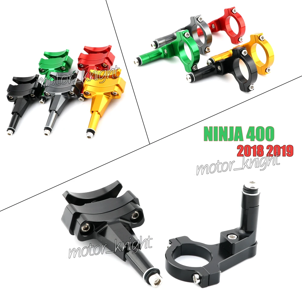 Motorcycle cnc Stabilizer Damper Complete Steering Mounting Bracket For