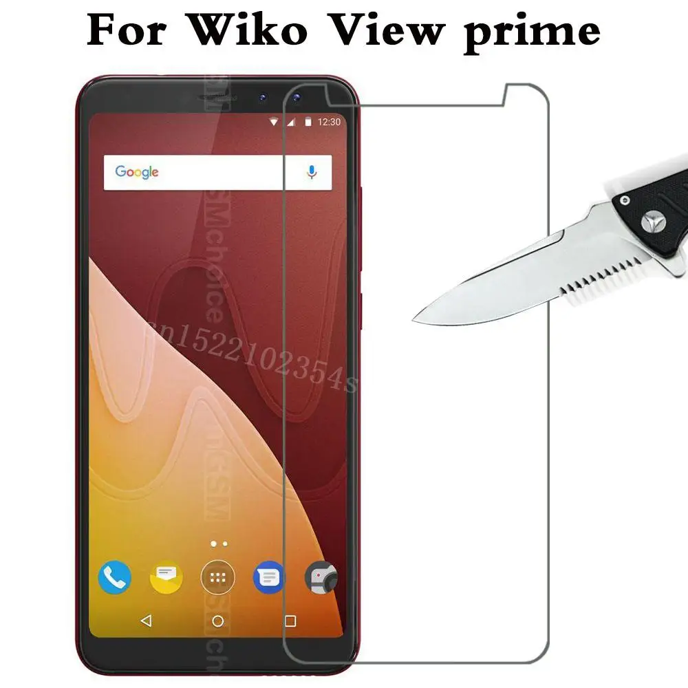Ультратонкое закаленное стекло 9H для Wiko fever special edition View prime GO|Защитные стёкла и