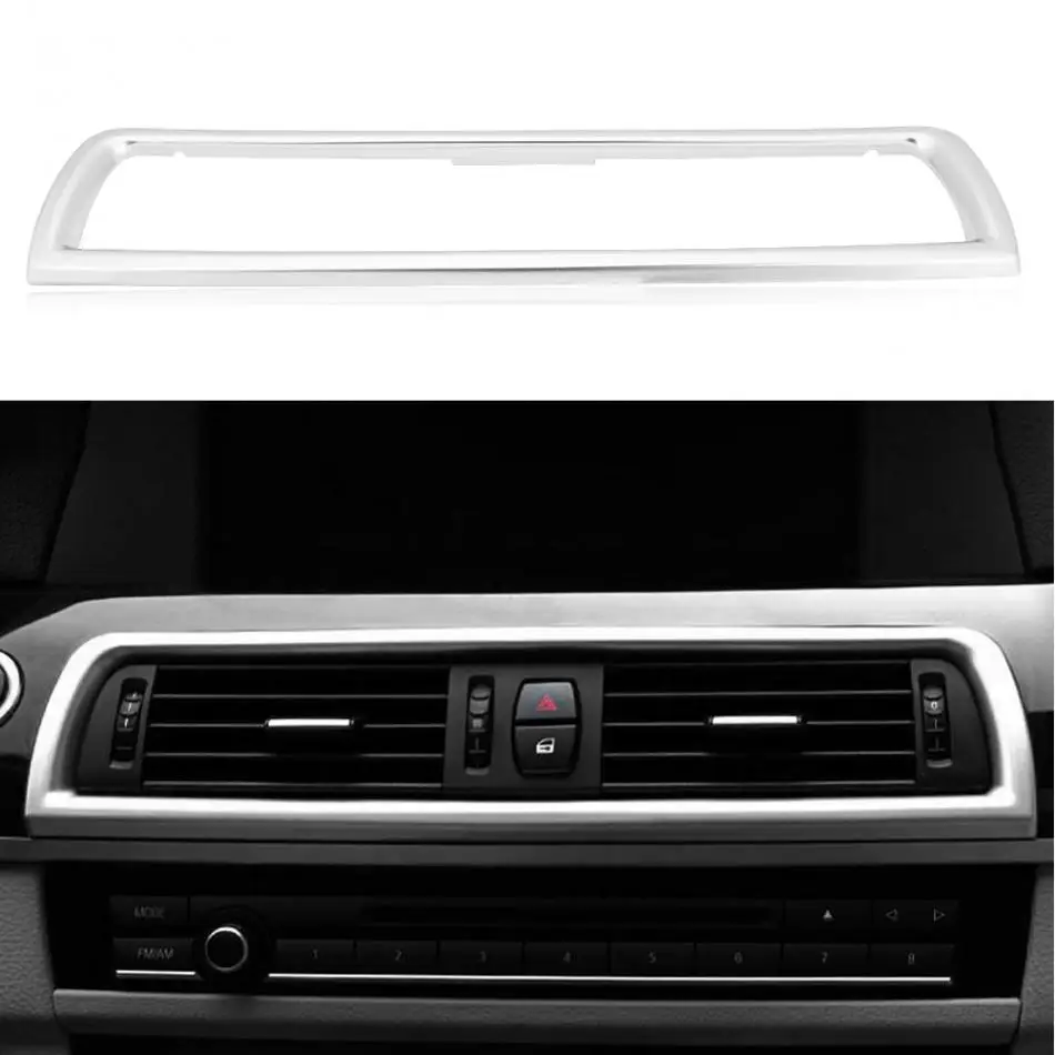 

Center Console Air Conditioning Vent Outlet Frame Cover Trim for BMW 5 Series F10 F18 2011-2017 Interior Accessories