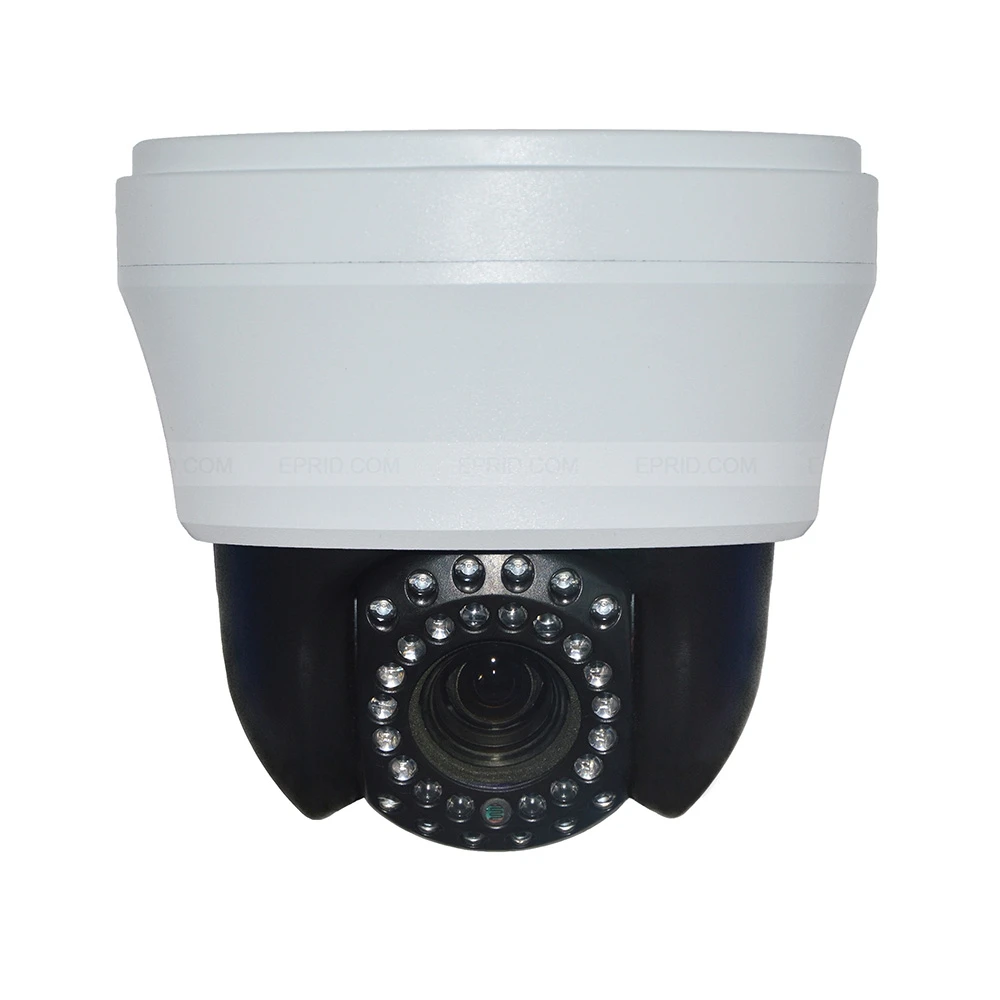 

4" 2MP Security 1080P HD-CVI Mini High Speed IR Indoor Dome PTZ Camera 10x Optical Focus