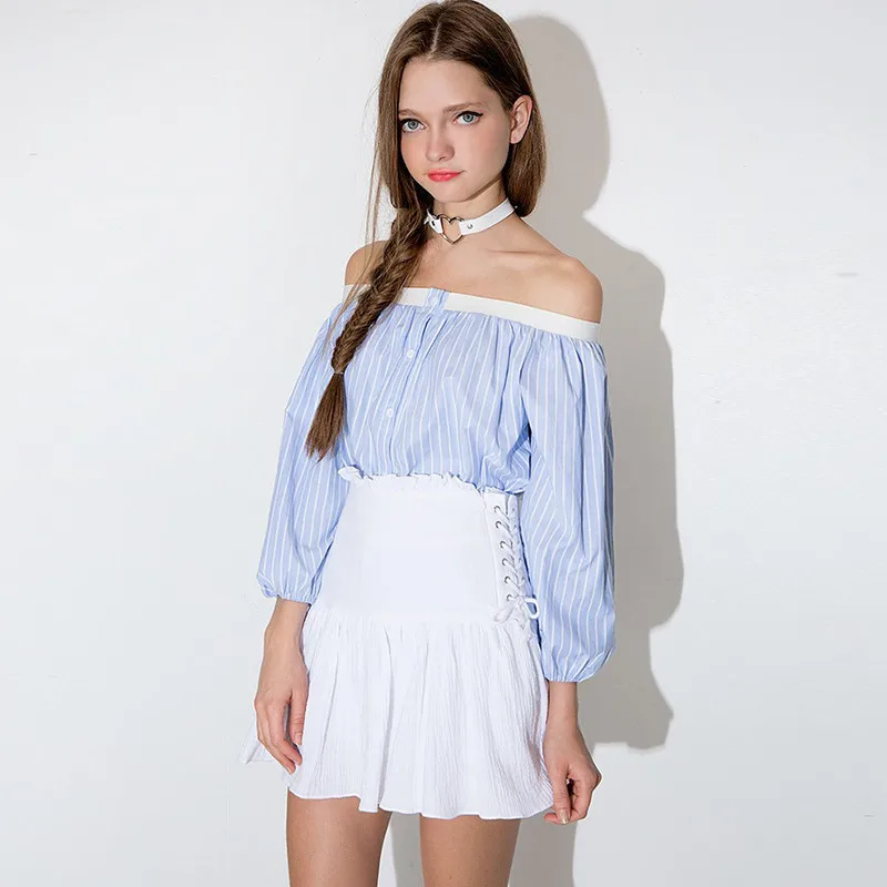 cute plus size off the shoulder shirts