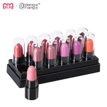 12Colors Set Mini Cute 12 Colors Lipstick Travel Set Waterproof Lip Color 1 2gx12 High Quality