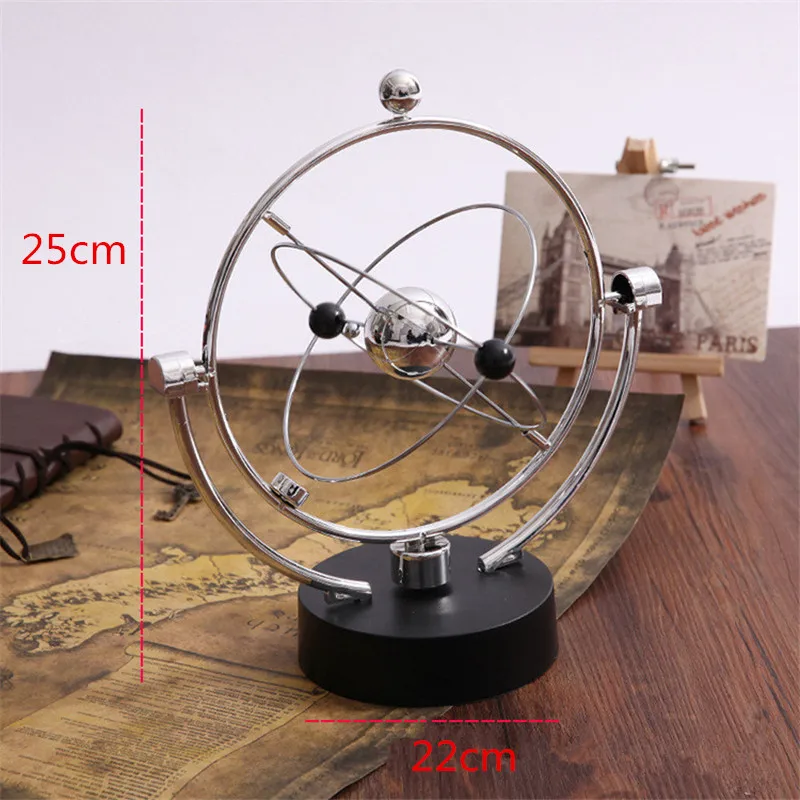  Newtons Cradle Steel Balance Ball Globe Model Early Fun Development Educational Desk Toys Gift Phys