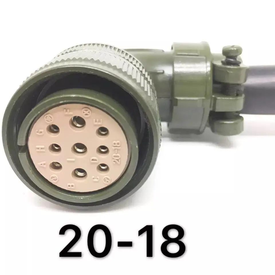 24-11s aviação plug conector pedestal servo motor plug para panasonic anchuan