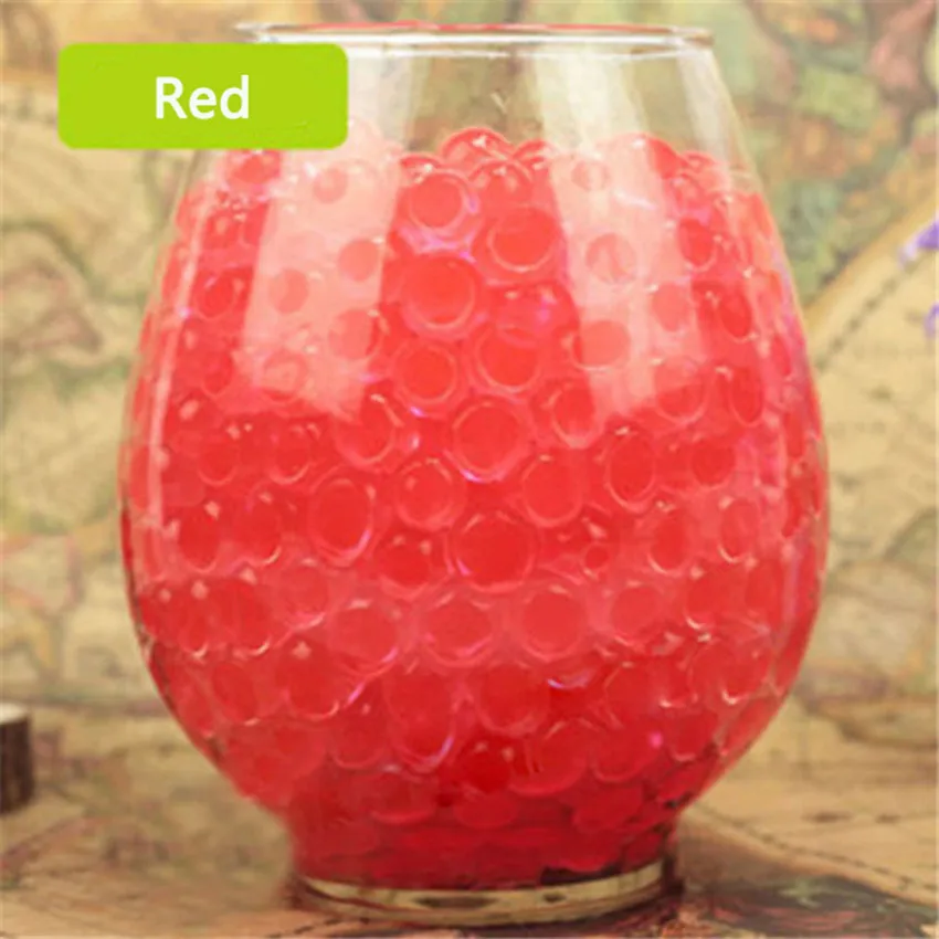 1000pcs crystal mud water absorbing resin ball ocean baby crystal soil