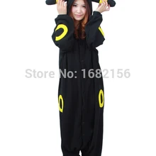 Kigurumi взрослых аниме покемон косплей костюм черный ребенок Пикачу Onesie унисекс мультфильм пижамы вечерние для женщин и мужчин