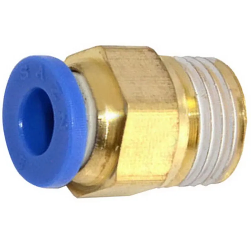 8mm hilo de 1/4 pulgadas aire recto neumático tubo PC8-01 un toque la manguera de escape rápido conector de tubería