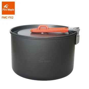 

Fire Maple Camping Pot with Lid 2.5L Foldable Aluminium Alloy Picnic Cookware Outdoor Cooking Pots