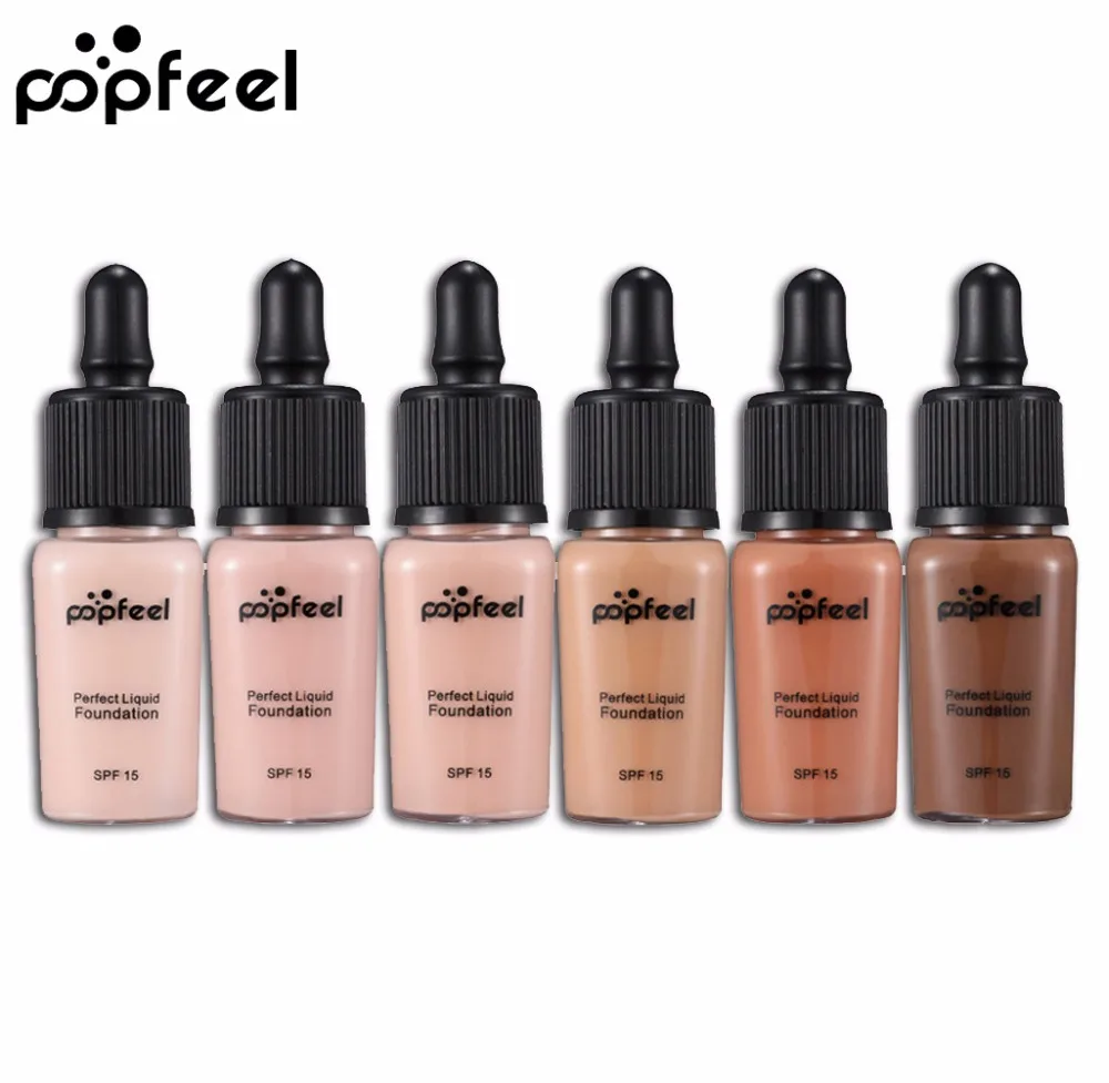 POPFEEL Makeup Liquid Foundation Moisturizing Waterproof Concealer BB