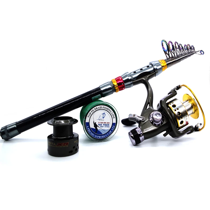 2016 Top Rod Combo Carbon Telescopic Fishing Rod with Fishing Reel and Fishing Line Sea Saltwater Freshwater Kit Fishing Rod Kit 2016 Top Rod Combo Carbon Telescopic Fishing Rod with Fishing Reel and Fishing Line Sea Saltwater Freshwater Kit Fishing Rod Kit