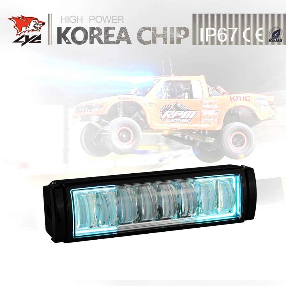

2016 LYC Brand Led Light Bar Korea LED Chip 80W LED High Lumen 4800Lm Daytime Running Light Offroad Bar Lamp