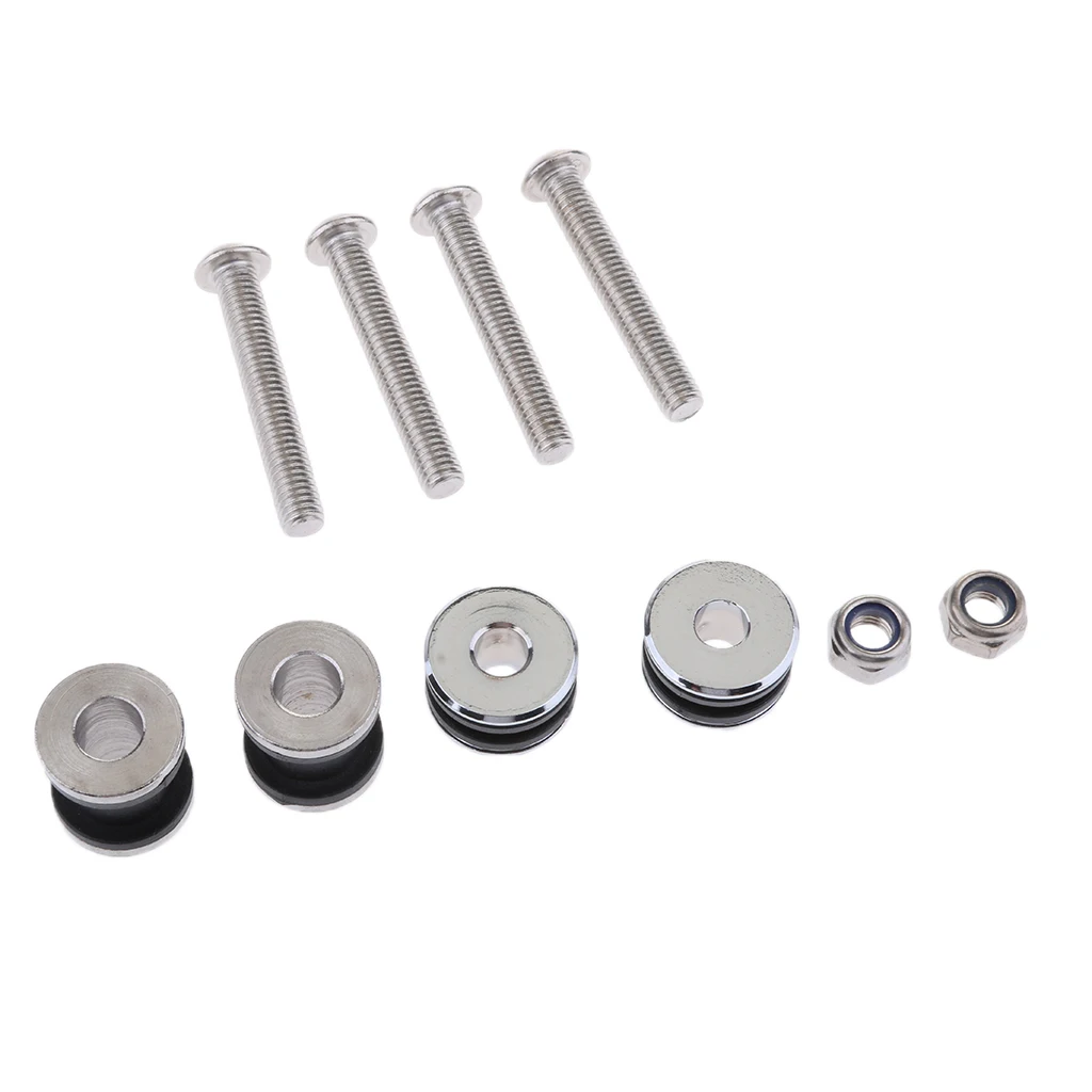 

1 Set Detachable Back Rest Docking Hardware Kit for Harley 2014-later XL1200T Models