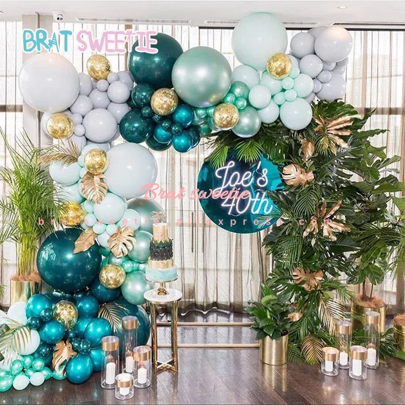 

Jungle Party Decorations Monstera Leaves Balloons Wedding Decor Adult Kids Happy Birthday Dinosaur Party Supplies Accessories