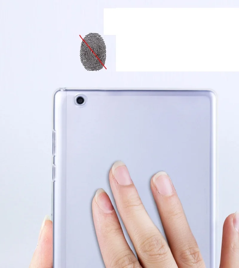 Ultra-thin Matte Tablet Case For Xiaomi MiPad 2 Mi Pad 2 Case Soft Matte TPU Transparent Case for Xiaomi MI Pad 2 Case 8'' (6)