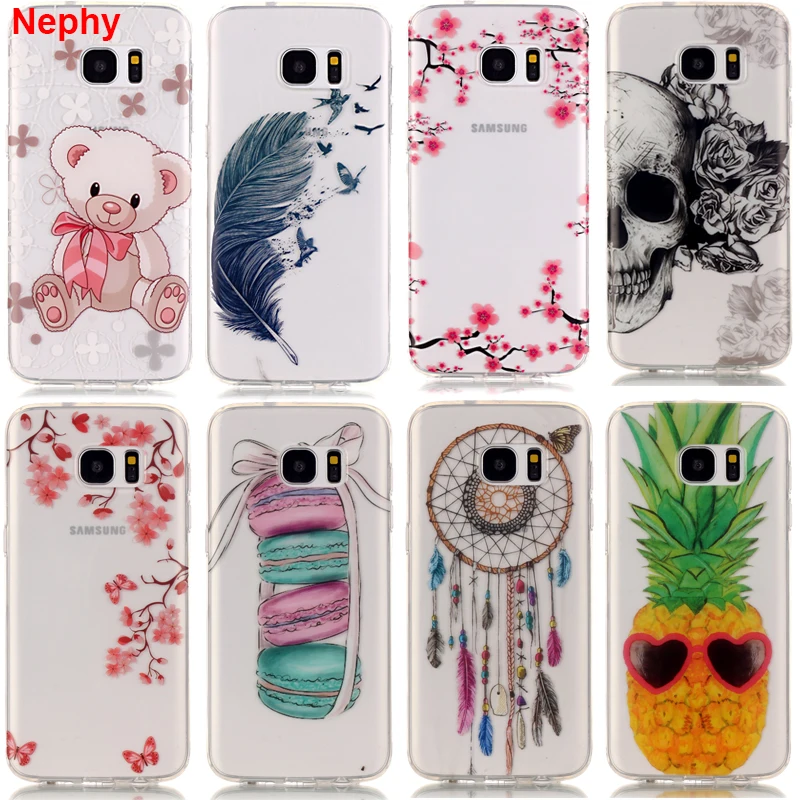 Nephy TPU Case For Samsung Galaxy S9 S8 A8 Plus 2018 S5 S6 S7 Edge A3 A5 J3 J5 J7 Neo Pro 2015 2016 2017 Silicon Soft Back Cover |