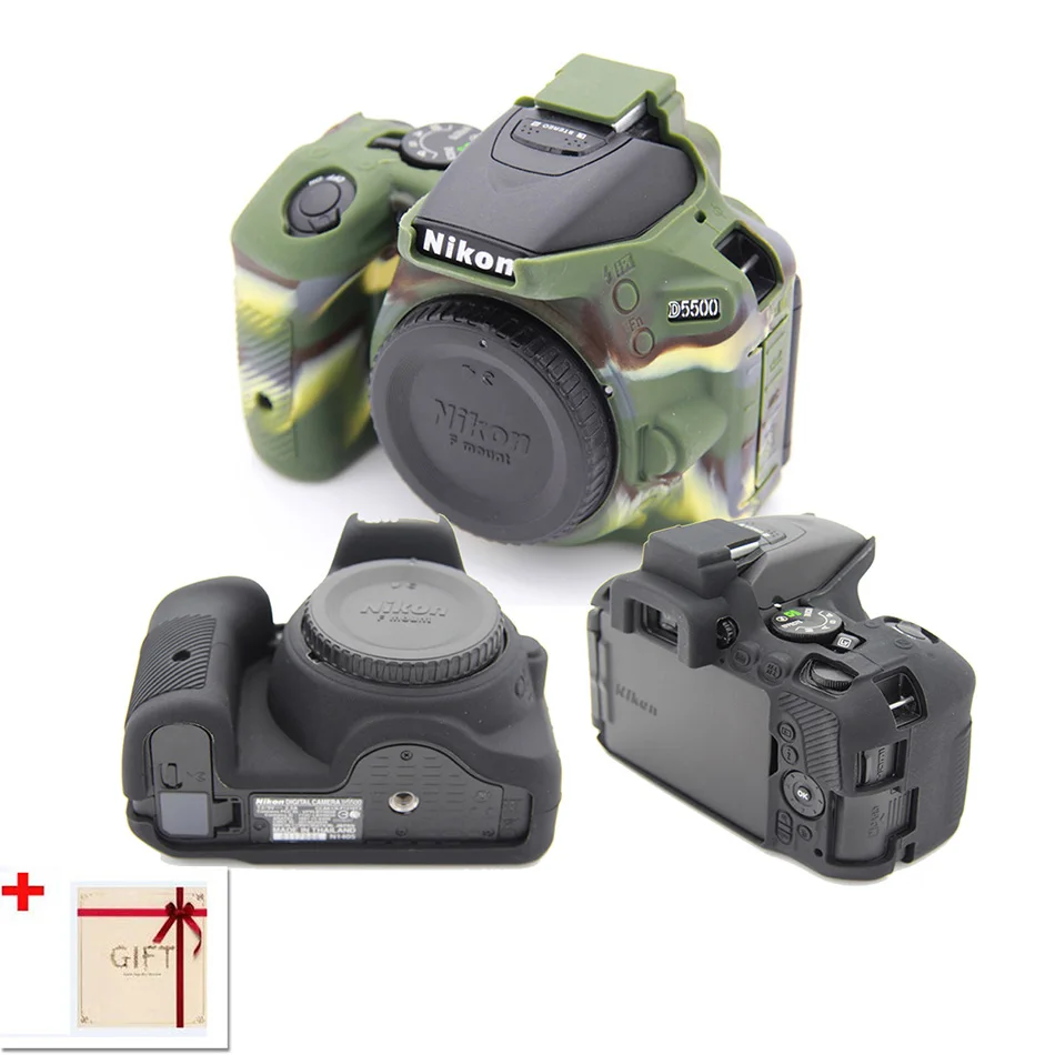 Чехол вкладыш для камеры DSLR защитный мягкий чехол Nikon D5600 D5500 силиконовый