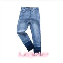 Новинка, дизайнерские джинсы с высокой талией, винтажные Джинсы бойфренда для женщин, рваные свободные джинсы, женские прямые брюки