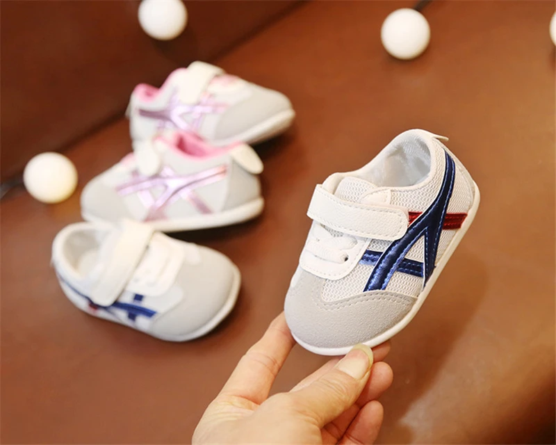 Новорожденный Повседневная детская обувь для детей Обувь с дышащей сеткой; обувь для маленьких детей; обувь для тенниса; нескользящая подошва; защита от новорожденных мальчиков обувь для девочек tenis bebe
