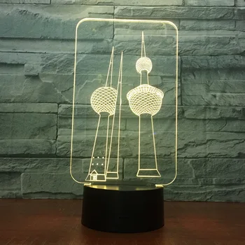 

Home Creative Gifts 3d Small Night Light Acrylic Led Table 3d Lamp Bedroom Christmas decorations gift for baby room lights