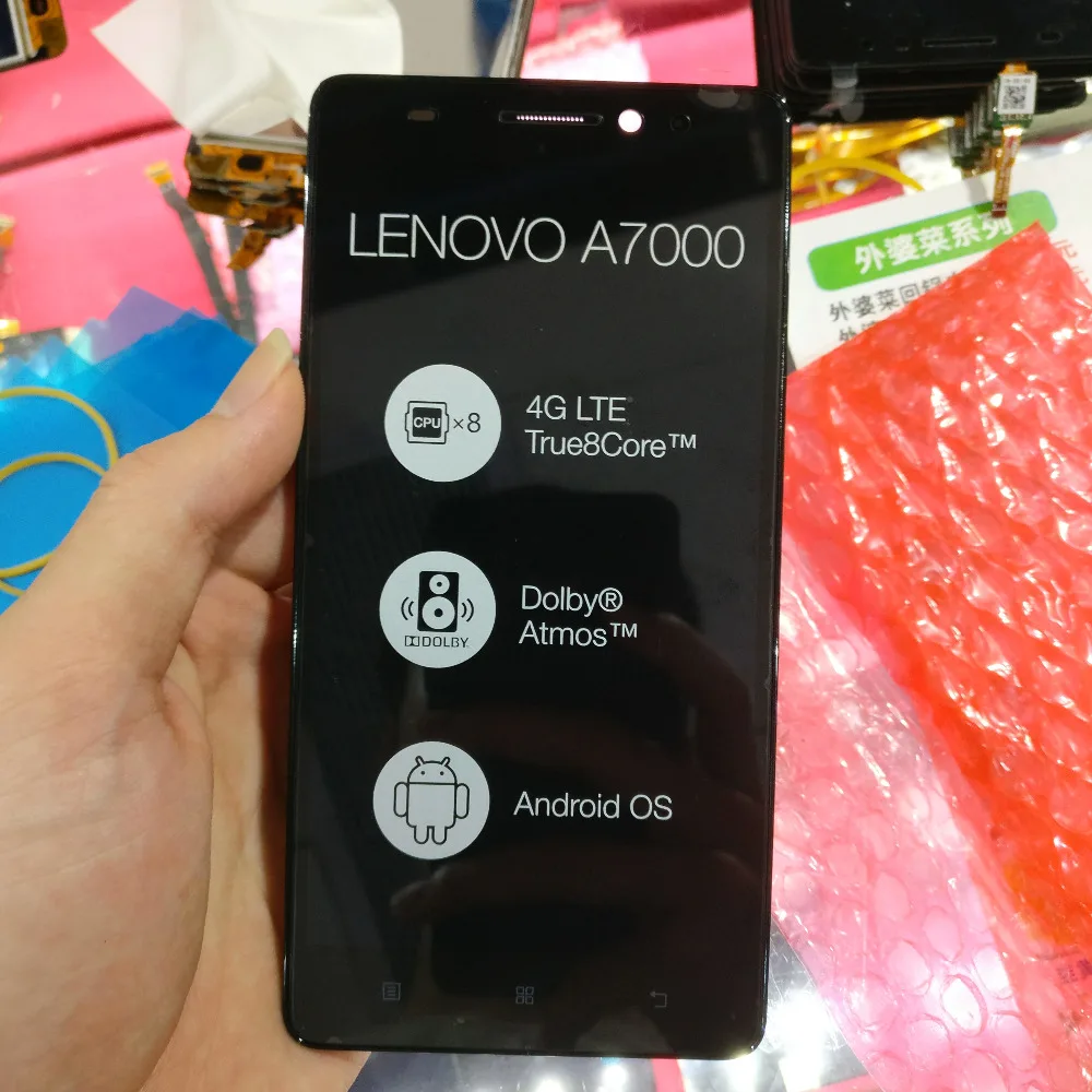ЖК дисплей и сенсорный экран в сборе для Lenovo A7000 5 дюйма|Экраны мобильных