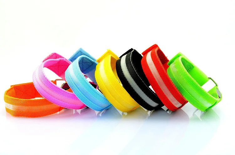 Flash Deal 2 PCS LED Running Light Sports Wristbands Adjustable Glowing Bracelets for Runners Joggers Cyclists Riding Safety Bike Bicycle 1 Flash Deal 2 PCS LED Running Light Sports Wristbands Adjustable Glowing Bracelets for Runners Joggers Cyclists Riding Safety Bike Bicycle 1