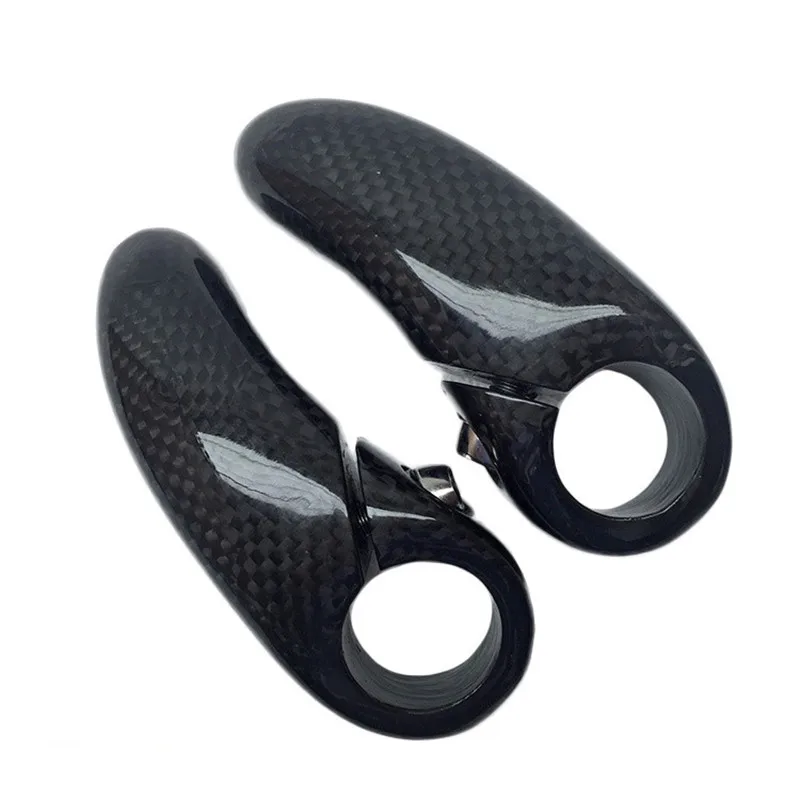 

Ultra-light Ergonomic Carbon Fiber MTB Bicycle Bike Handlebar Clamp Diameter 22.2mm Bike Bar End Carbon Bicycle Parts