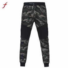 Feitong/мужские брюки в стиле милитари, камуфляжные спортивные штаны из хлопка, облегающие брюки для бега, тактические штаны-шаровары, pantalon hombre#30