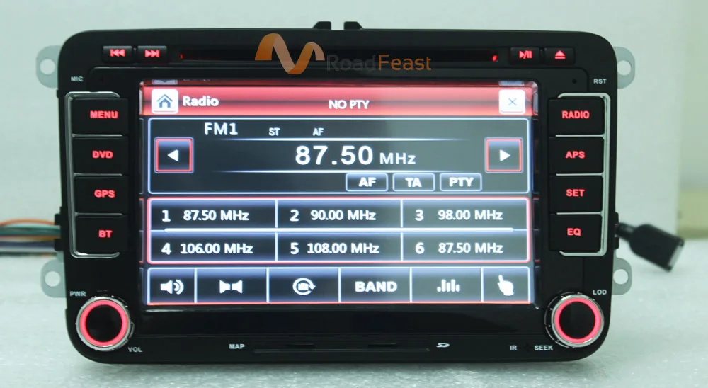 7inchs Car DVD for Volkswagen with Built-in Canbus 6