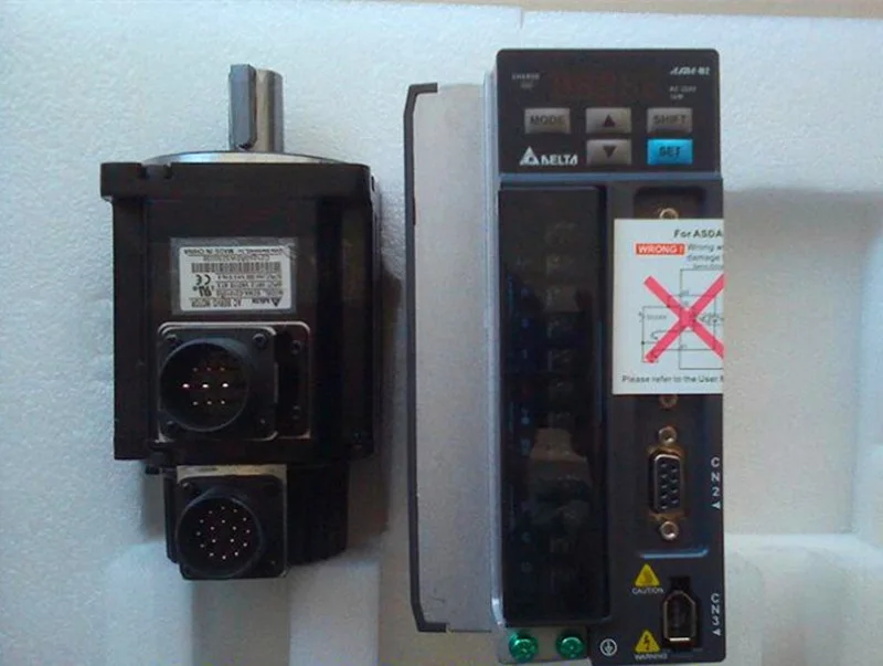 ECMA-C11010SS + ASD-A2-1021-M DELTA тормоза CANopen AC Серводвигатель наборы 1.0kw 3000 об/мин 3.18Nm 100 мм