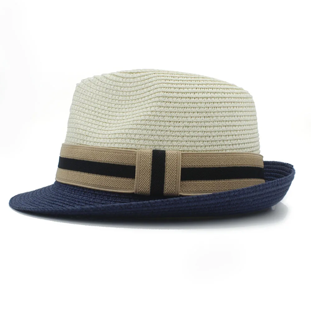 straw homburg hat