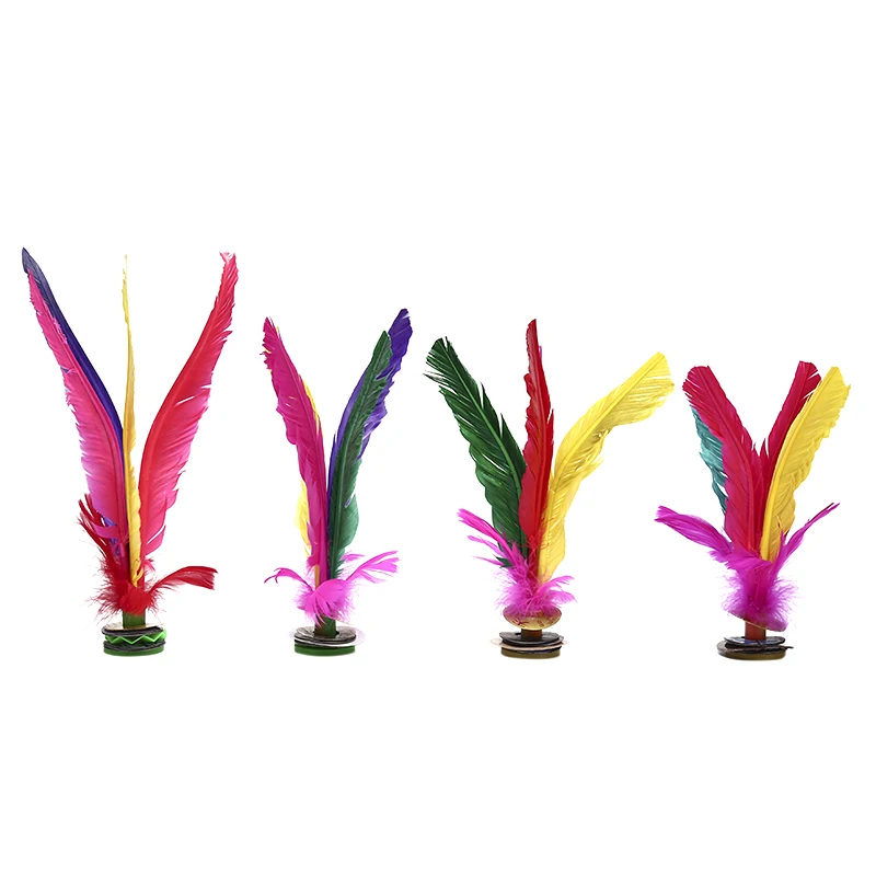 1pc Goose Feather Shuttlecock Fitness Entertainment China Jianzi Football Foot Kick Handwheel Shuttlecock For Physical Exercise 1pc Goose Feather Shuttlecock Fitness Entertainment China Jianzi Football Foot Kick Handwheel Shuttlecock For Physical Exercise