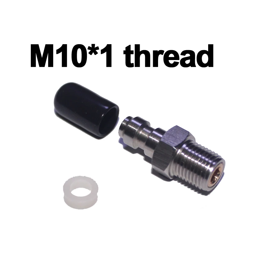 Paintball Airsoft Air Gun PCP 8MM Male Quick Head Connection Check Valve One Way Foster Stainless Steel Fill Nipple Kit Paintball Airsoft Air Gun PCP 8MM Male Quick Head Connection Check Valve One Way Foster Stainless Steel Fill Nipple Kit