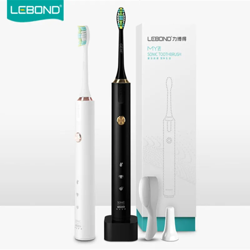 LEBOND Sonic Electric Toothbrush Rechargeable MY Timer 3 Clean Modes Inductive Charging Base Traveling Waterproof For Adults LEBOND Sonic Electric Toothbrush Rechargeable MY Timer 3 Clean Modes Inductive Charging Base Traveling Waterproof For Adults