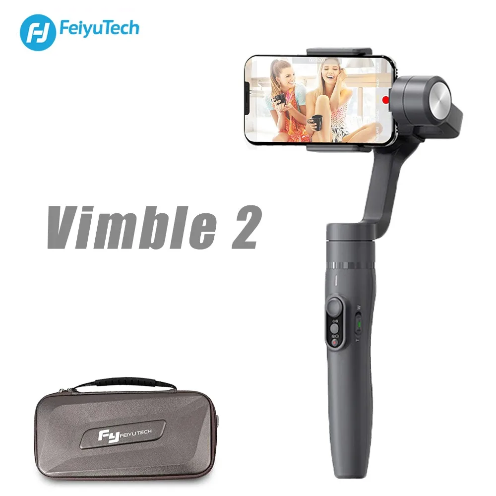 

FeiyuTech Vimble 2 Extendable 3-Axis Handheld Stabilizer With Object Tracking Panarama Shooting Dynamic Time-Lapse Gopro Gamble