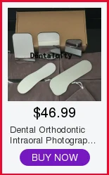 Зубные Ортодонтическое Интраоральная фотографического 2 Двусторонняя родий Стекло зеркала двойные боковые зеркала для стоматологическая