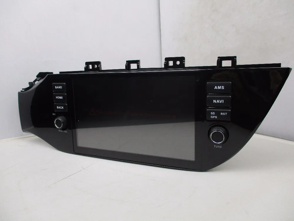 Discount 1024*600 Quad Core 9" Android 8.1 Car Audio DVD Player for Kia K2 RIO 2017 2018 Radio GPS WIFI Bluetooth Mirror link 6