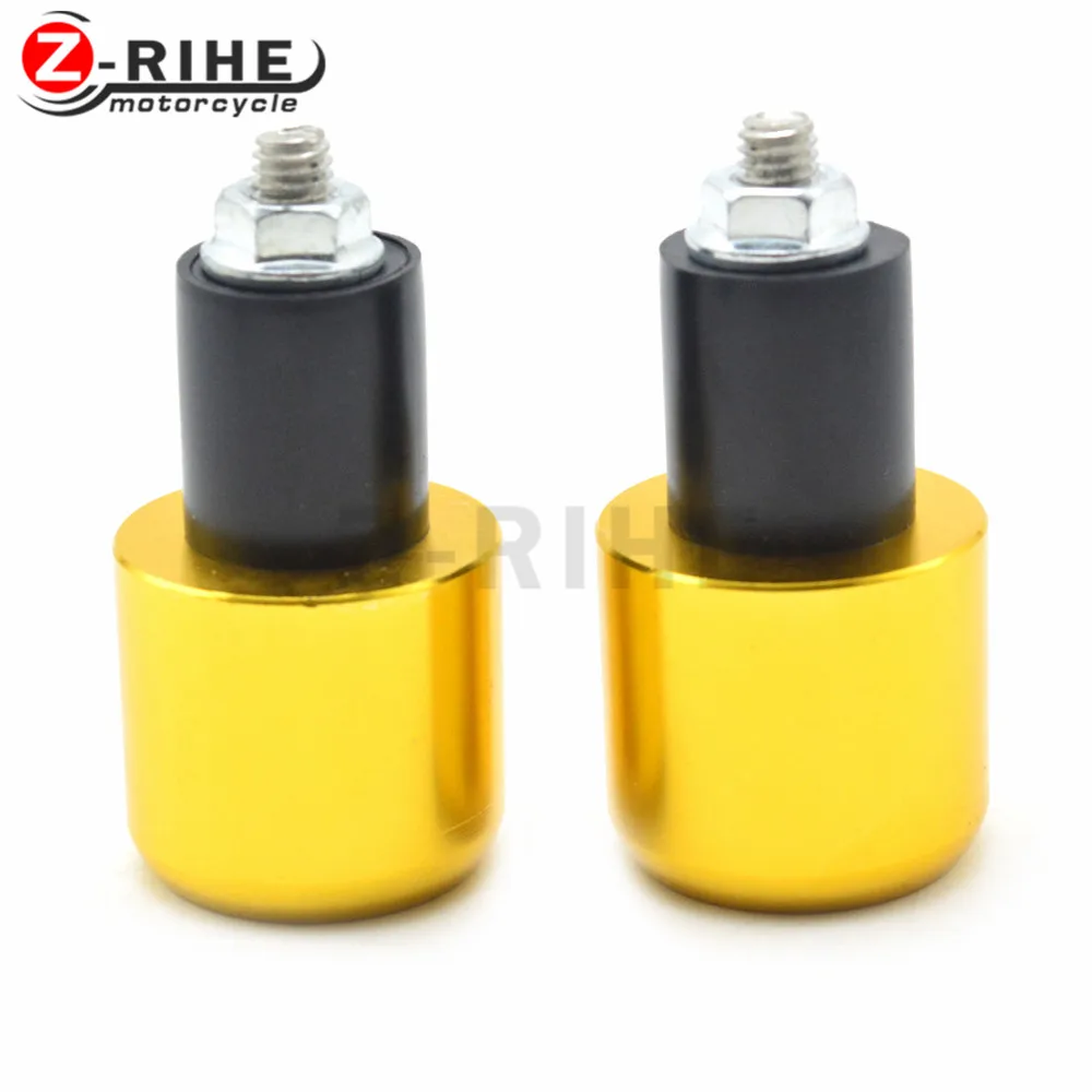 New 7/8" 22mm Universal Motorcycle Handle Bar End Grips Handlebar Ends Cover For Yamaha R1 R6 FZ Motocross Grip Cap Plug Slider
