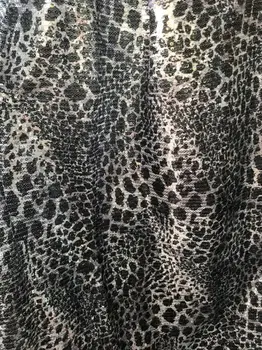 

PWD18112819 Nigerian net lace fabric top quality French embroidered net lace fabric with sequins for party dress