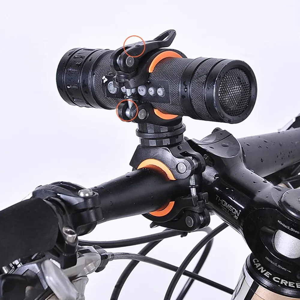 Вращающийся на 360 градусов многофункциональный держатель для велосипедного фонаря вращение на 360 градусов многофункциональный зажим другие продукты