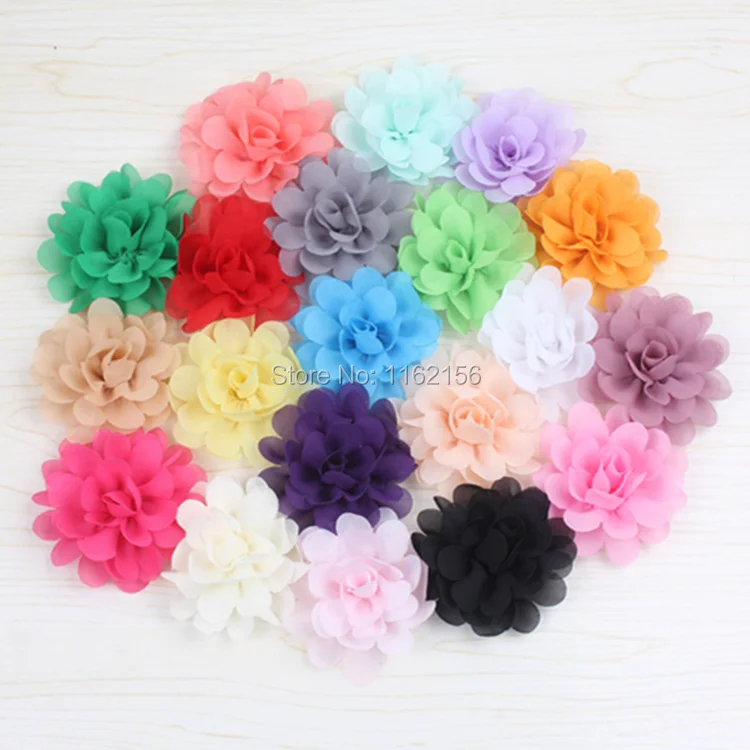 20-color-3-chiffon-decorative-flower-without-hairclipgirls-hair-accessories-diy-unfinished-chiffon-accessories-200pcs-lot