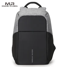 Multifunción USB de carga Hombres 15 inch Laptop Mochilas Para Adolescente de Moda Masculina Mochila mochila de Viaje de Ocio anti ladrón